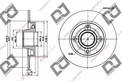 DJ PARTS BD1310 DJ PARTS BD1310